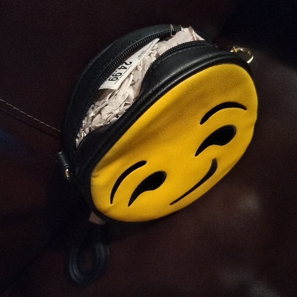 Emoji purse bag
